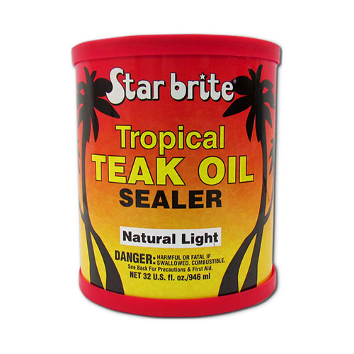 Tropical Teak Oil/Sealer Natural Light OCEAN PEARL SHIPS & BOATS L.L.C